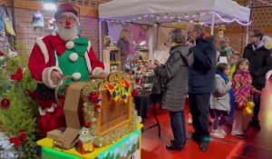 Isbergues : marché de Noël du comité des fêtes de Molinghem