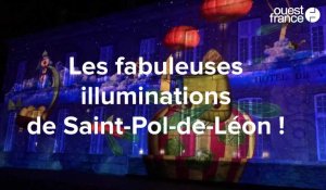 VIDÉO. Coup de cœur pour les illuminations 2023 à Saint-Pol-de-Léon !