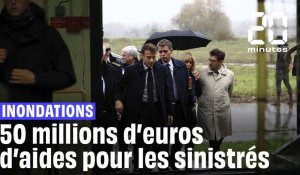  Inondations dans la Pas-de-Calais : Emmanuel Macron promet un fond de soutien de 50 millions d’euros #short