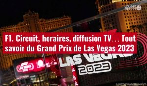 VIDÉO. F1. Tout savoir du Grand Prix de Las Vegas 2023