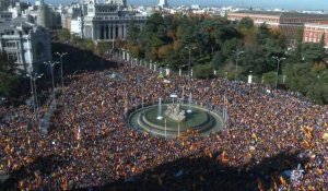 Madrid : manifestation pour protester contre l'amnistie accordée aux séparatistes catalans