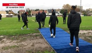 VIDÉO. Coupe de France : les joueurs du SCO sont arrivés au stade Maurice-Baquet de Houilles