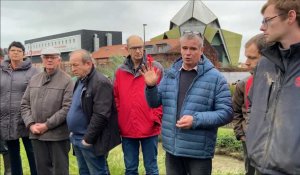 Les agriculteurs du Calaisis manifestent à Calais