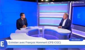 François Hommeril (CFE-CGC) : "Le CAC40 ne dit rien de l'activité économique en France !"