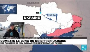 L'Ukraine revendique un succès face aux Russes sur la rive du Dniepr