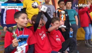 VIDÉO. Cross d'Allonnes : une ambiance de folie avec les enfants  ! 