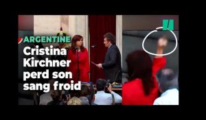 Le geste déplacé de Cristina Kirchner à l’investiture de Javier Milei