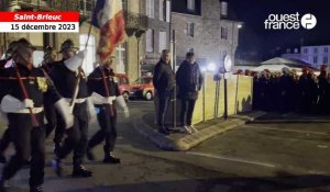 VIDÉO. Les pompiers des Côtes-d’Armor célèbrent la Sainte-Barbe