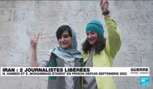 Iran : deux journalistes emprisonnées en 2022 libérées sous caution