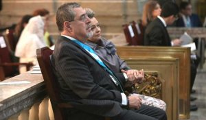 Arevalo assiste à une messe pour son premier jour comme président du Guatemala