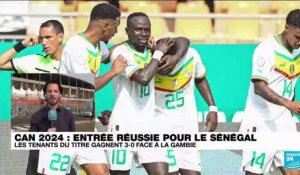 CAN 2024 : le Sénégal bat la Gambie 3-0 et réussit son entrée