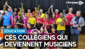 Comment les collégiens deviennent musiciens grâce à la Cham à Romilly-sur-Seine