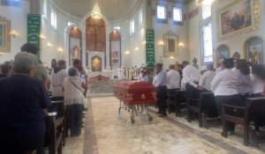 Messe pour les victimes de l'effondrement d'une église au Mexique