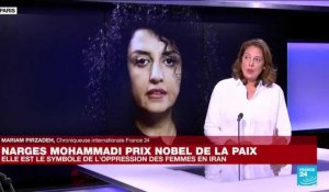 Nobel de la paix : Narges Mohammadi réagit par communiqué de sa cellule de prison en Iran