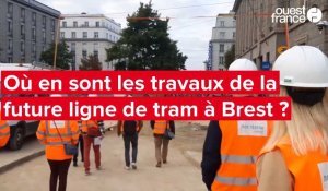 VIDEO. Où en sont les travaux de la future ligne de tram de Brest ?
