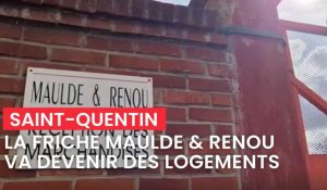 La friche Maulde et Renou à Saint-Quentin va être remplacée par 28 logements