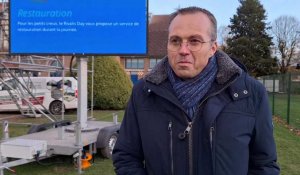 Bully-les-Mines : Jérôme Dimarcq, directeur commercial, explique la présence du groupe Nord Littoral au Rivalis Day