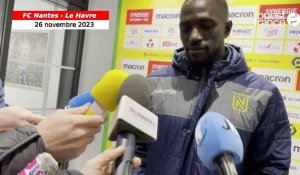 FC Nantes - Le Havre. Sissoko : « Ne pas prendre les trois points, c’est frustrant »