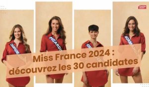 Miss France 2024 : découvrez les 30 candidates