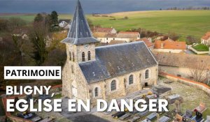  A Bligny, dans la Marne, l'église est en danger