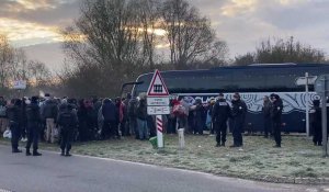 Dunkerque: important démantèlement du camp de migrants