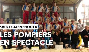 Les pompiers gymnastes de Paris en spectacle à Sainte-Ménehould