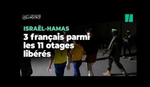 Les images des onze otages libérés par le Hamas ce 27 novembre