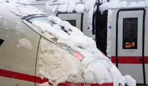 Fortes chutes de neige dans le sud de l'Allemagne : chaos dans les transports