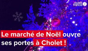 VIDÉO. Le marché de Noël de Cholet a ouvert ses portes !