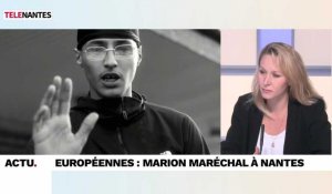 VIDEO. Marion Maréchal à Nantes pour lancer sa campagne