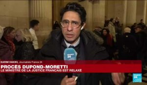 France : le ministre de la Justice Eric Dupond-Moretti relaxé par la CJR