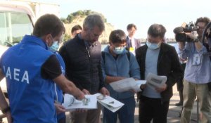 Japon: l'AIEA inspecte des poissons sur un marché de Fukushima