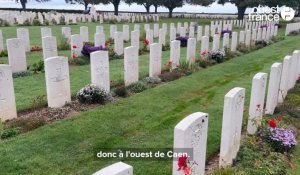 VIDÉO. 2186 soldats reposent au cimetière britannique de Saint-Manvieu-Norrey