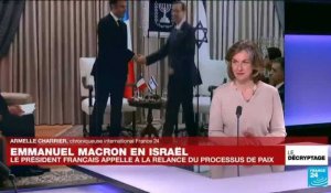 Emmanuel Macron en Israël : le président appelle à "ne pas élargir le conflit"