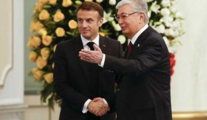 Macron au Kazakhstan pour "accélérer" le partenariat stratégique entre les deux pays