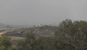 Entre nuages et fumées, les frappes israéliennes se poursuivent sur la bande de Gaza