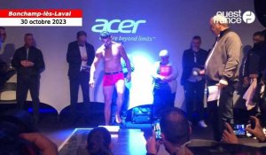VIDÉO. La pesée du boxeur Jordy Weiss avant son championnat d’Europe