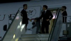 Emmanuel Macron arrive en Jordanie après un voyage en Israël et en Cisjordanie