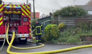 Incendie à Frencq : une maison totalement détruite