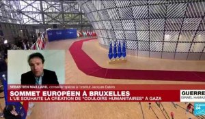 Sommet européen à Bruxelles : "Les 27 ont du mal à parler d'une seule voix sur ce conflit" entre Israël et le Hamas