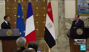 REPLAY - Conférence de presse d'Emmanuel Macron et d'Abdel Fattah al-Sissi sur la situation au Proche-Orient