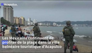 Au Mexique, un nouvel ouragan de force 3 menace la ville d'Acapulco