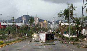 Ouragan au Mexique: Acapulco partiellement dévastée