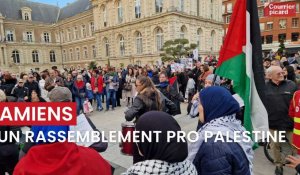 Rassemblement pro Palestine à Amiens