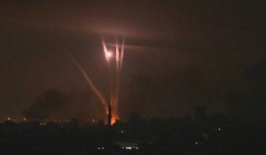 Des salves de roquettes sont tirées depuis la ville de Gaza