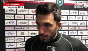 EA Guingamp. La réaction d’Enzo Basilio après la défaite contre Paris FC (1-1)