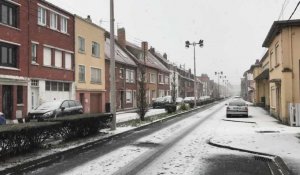 Béthune : premières neiges ce dimanche 3 décembre