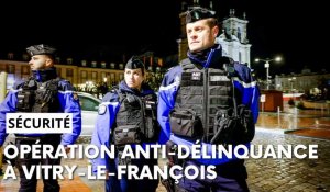 Vitry-le-François, opération anti-délinquance 
