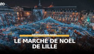 Au cœur du marché de Noël de Lille