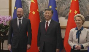Michel et von der Leyen rencontrent Xi Jinping lors d'un sommet à Pékin